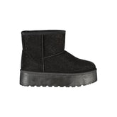Laura Biagiotti Black Polyester Women Boot